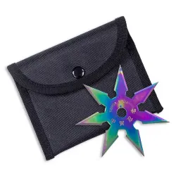 Titanium Finish 7-Point Ninja Star