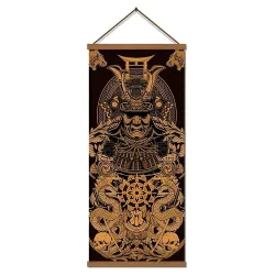 Viper Samurai Wall Scroll
