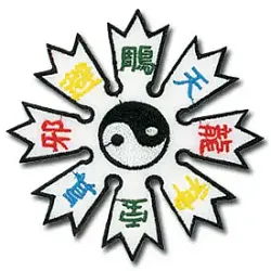 Yin Yang Star Patch