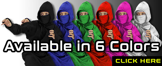 Colored Ninja Uniforms