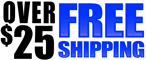 Free Shipping over $25
