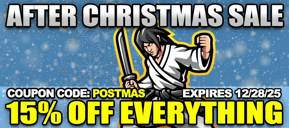 After Christmas Sale - 15% Off Everything