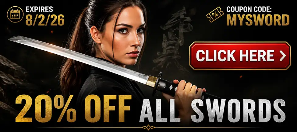 20% Off All Swords