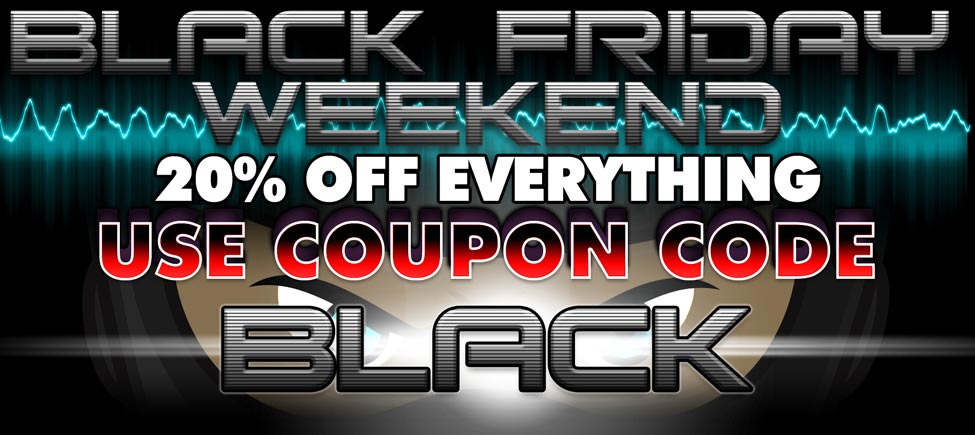 Black Friday Continues! Take 20% OFF EVERYTHING!