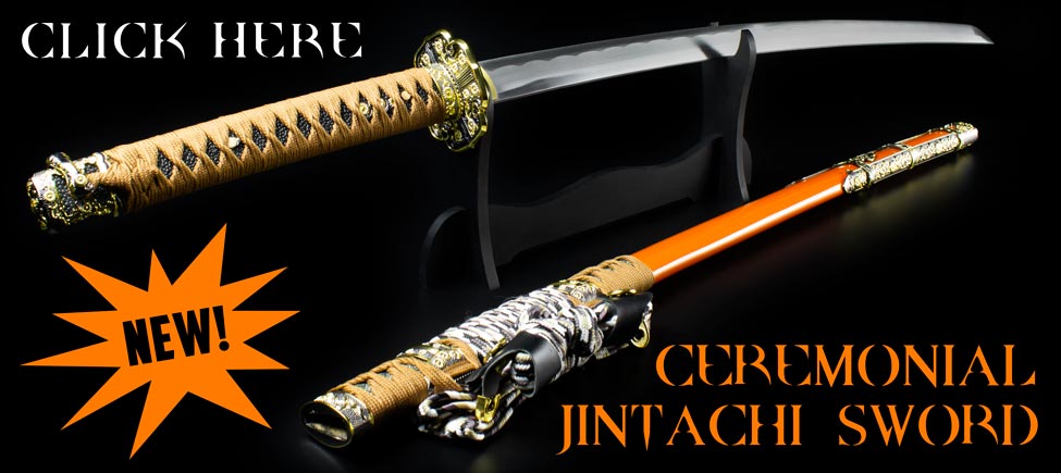 The Ceremonial Jintachi Sword is the Battle and Display Ready Sword You Need!
