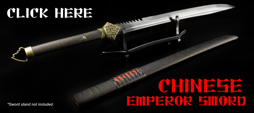 Feel Like Royalty With The Chinese Emperor Sword!