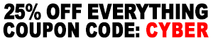 Cyber Monday Sale - 25% Off Everything