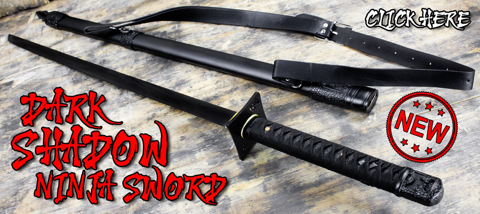 Blend Into The Night With The Dark Shadow Ninja Sword!