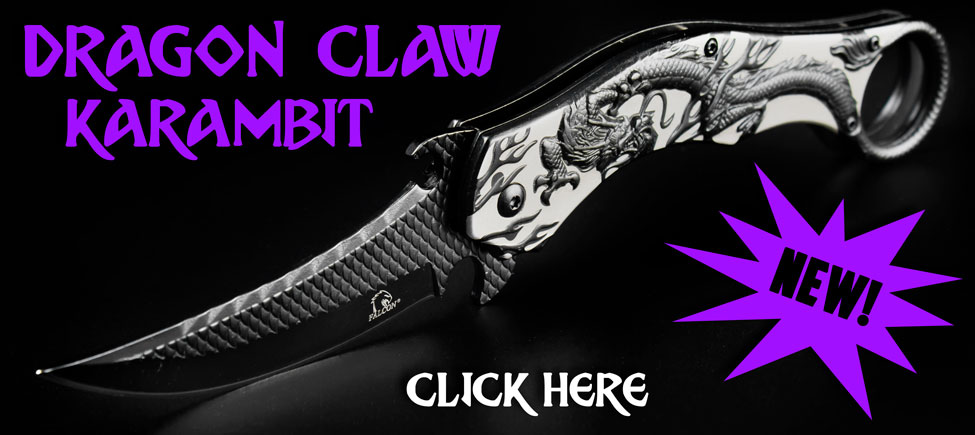 Get Legendary Self-Defense with the Dragon Claw Karambit!
