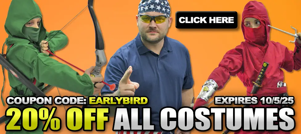 20% Off All Costumes!