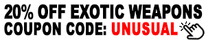 20% Off All Exotic Weapons!