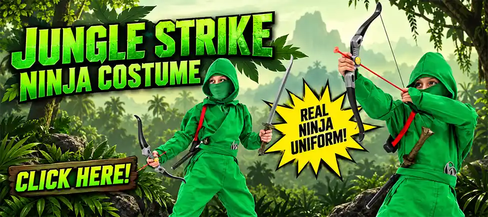 The Jungle Strike Ninja Costume is at KarateMart.com!