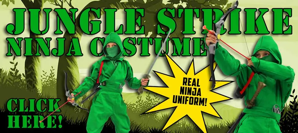 The Jungle Strike Ninja Costume is at KarateMart.com!