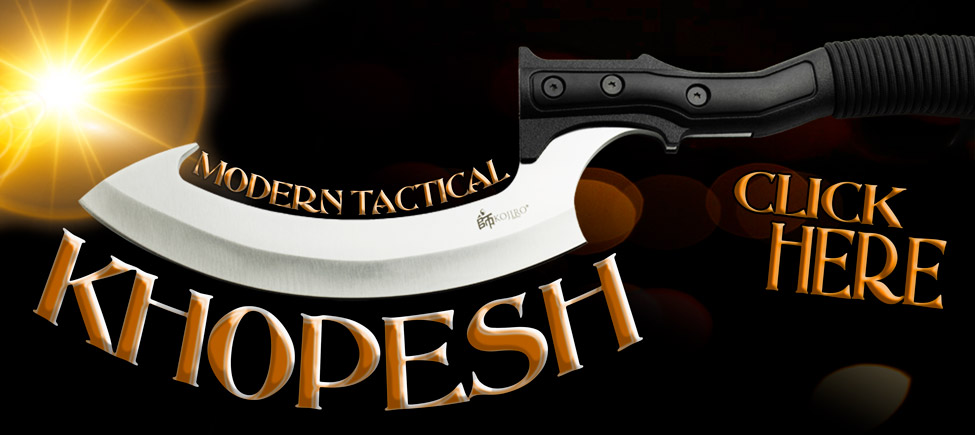 The Modern Tactical Khopesh is the Exotic Weapon for You!