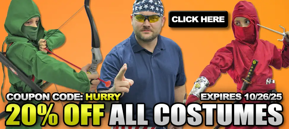 20% Off All Costumes!