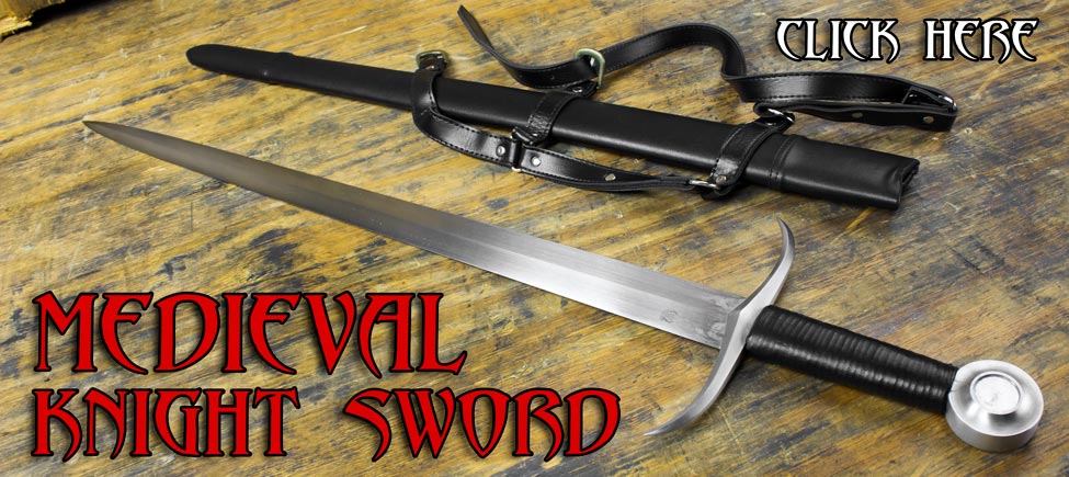 Protect Your Castle With The Medieval Knight Sword!