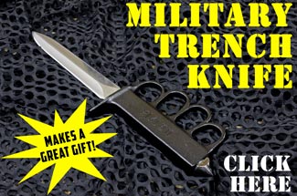 Military Trench Knife: Makes a Great Gift!