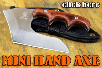 The Mini Hand Axe Has The Edge Your Punches Need!