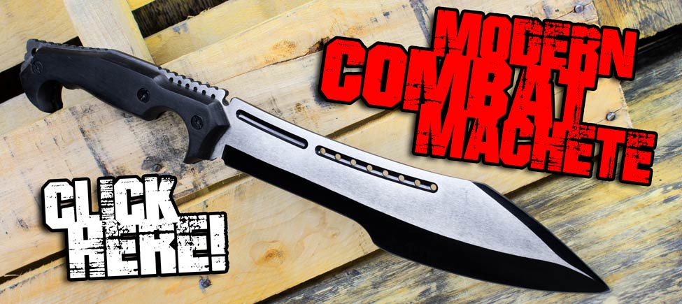 Lighten Up Your Tactical Gear with the Modern Combat Machete!