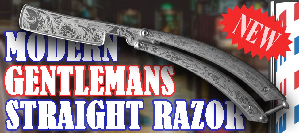The Modern Gentlemans Straight Razor is the perfect gift for the man in your life!