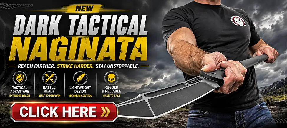 New Dark Tactical Naginata