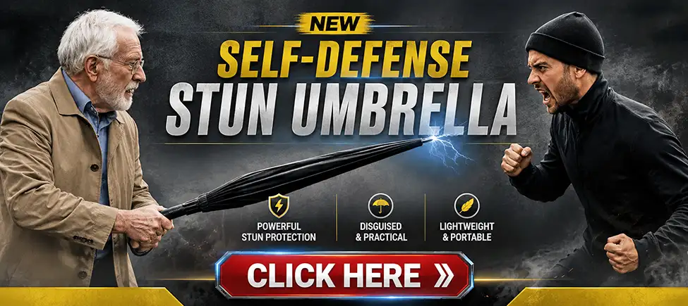 New Self-Defense Stun Umbrella