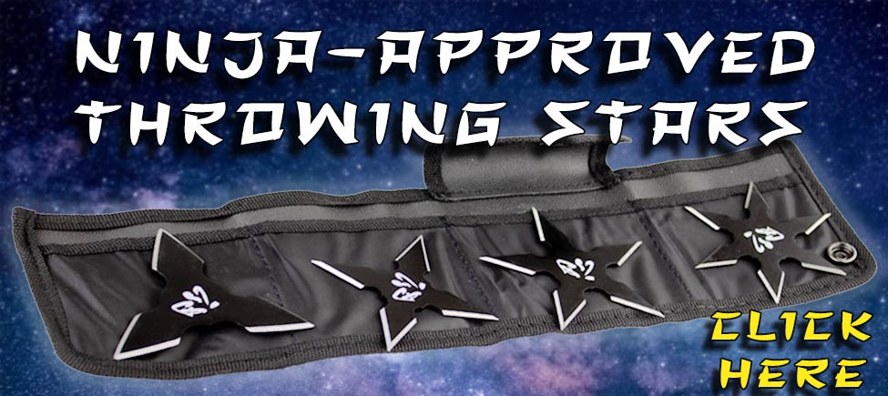 Grab the Perfect Ninja Throwing Star Sets from KarateMart.com!