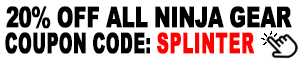 20% Off All Ninja Gear!