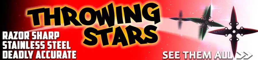 Shop Our HUGE Selection of Awesome Throwing Stars!