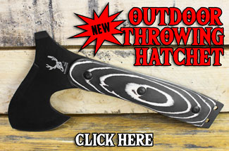 The Outdoor Throwing Hatchet Loves to Go Wild!