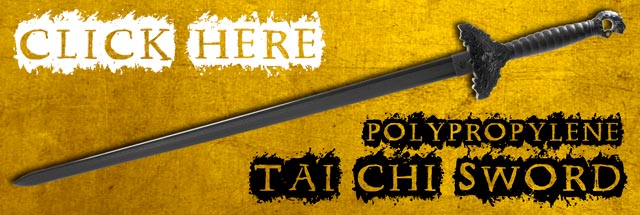 Master Martial Arts Skills with the Durable Polypropylene Tai Chi Sword!