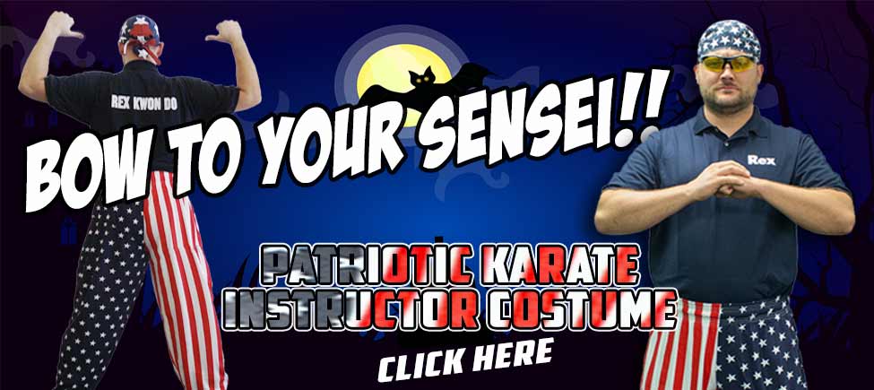Be the Patriotic Karate Instructor You've Always Wanted to Be!