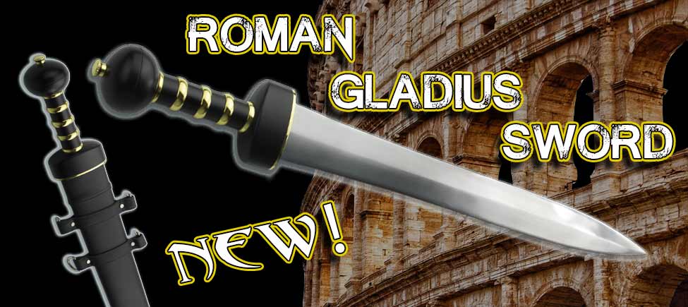 The Roman Gladius Sword is sharp and for sale at KarateMart.com!