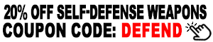20% Off All Self-Defense Weapons