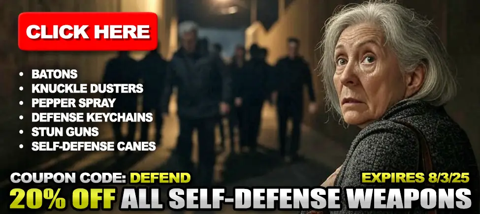 20% Off All Self-Defense Weapons
