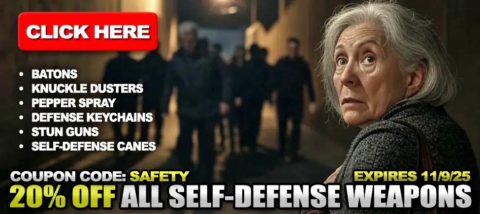 20% Off All Self-Defense Weapons