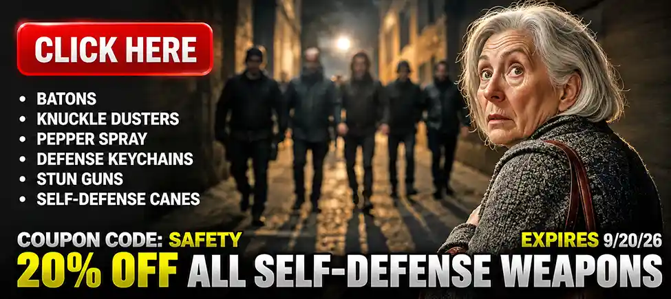 20% Off All Self-Defense-Weapons