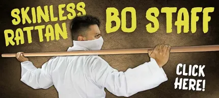 The Skinless Rattan Bo Staff is One Smooth Operator!