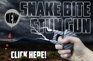 snake bite stun gun