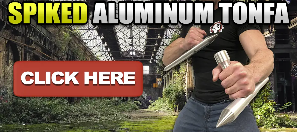 Spiked Aluminum Tonfa
