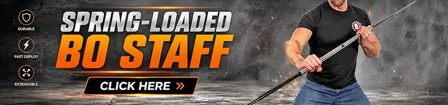 New Spring-Loaded Bo Staff
