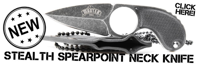 The Stealth Spearpoint Neck Knife is the Hidden Punch Dagger You Need Now!