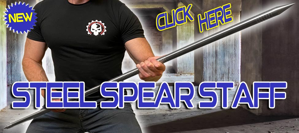 Add Some Spikes to Your Life with The Steel Spear Staff!