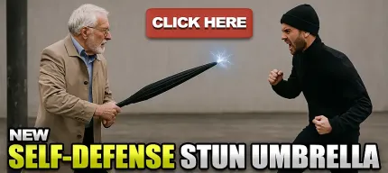 New Self-Defense Stun Umbrella