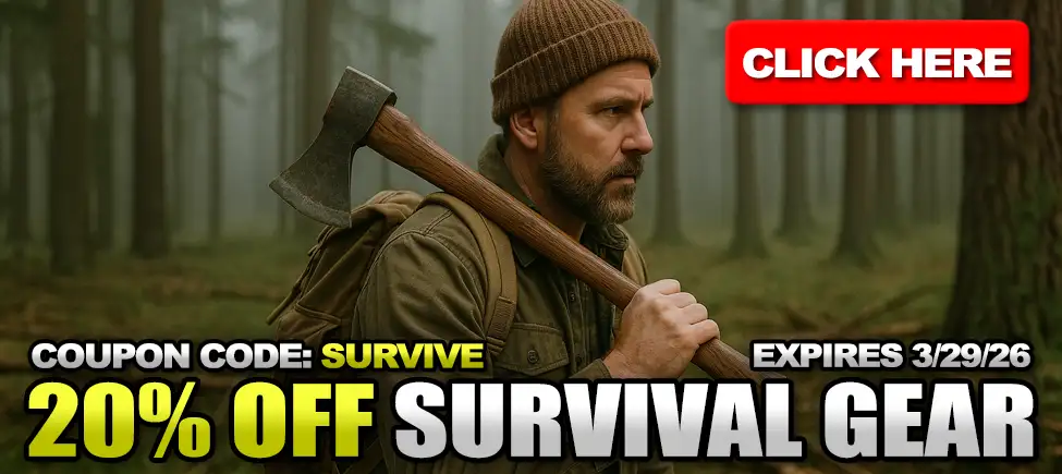 20% Off All Survival Gear!