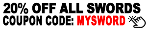 20% Off All Swords!