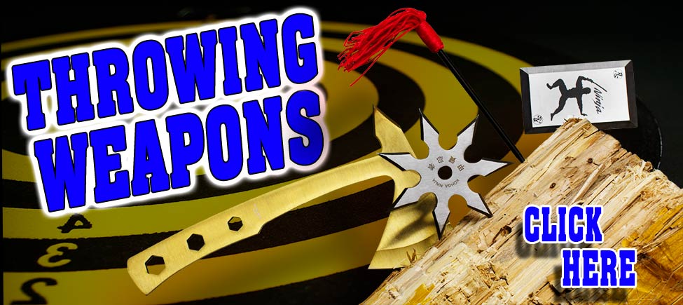 Send a Sharp Message with New Throwing Weapons!