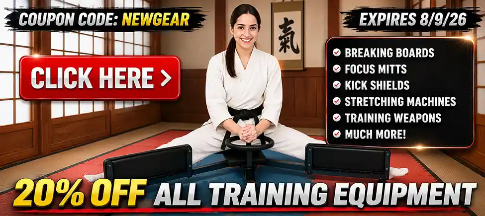 20% Off All Training Equipment