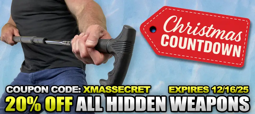 Christmas Countdown - 20% Off Hidden Weapons