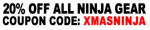 Christmas Countdown - 20% Off All Ninja Gear
